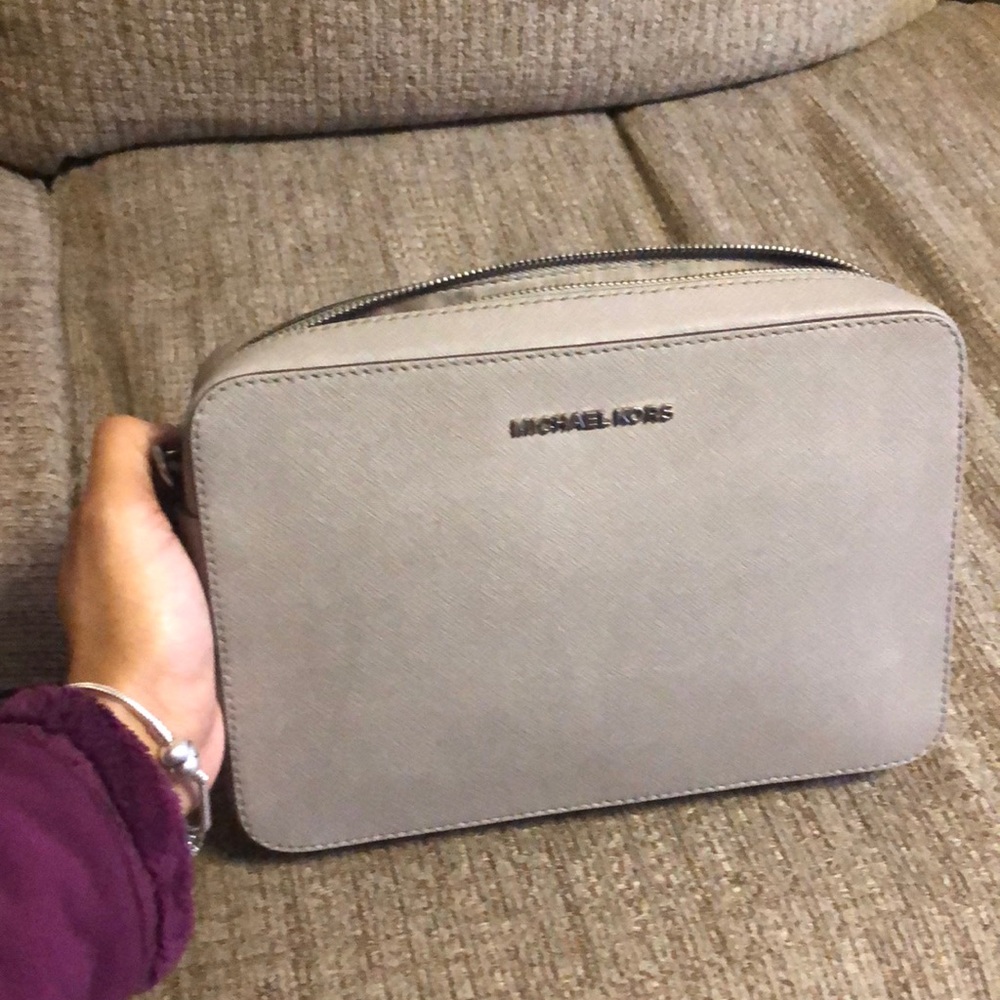 Michael Kors Grey Crossbody